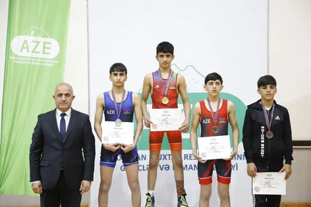 Состоялось первенство Нахчыванской АР по вольной борьбе U-17