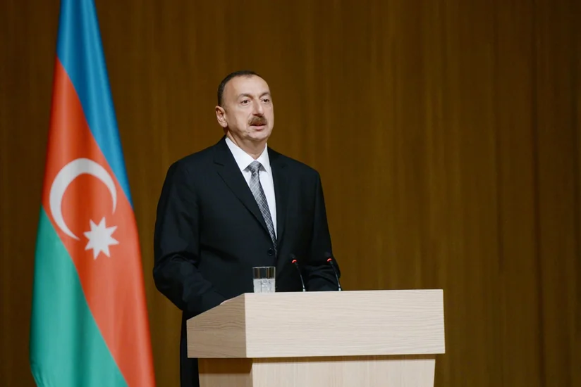 President Ilham Aliyev attended ceremony to launch water supply systems in Saatli district