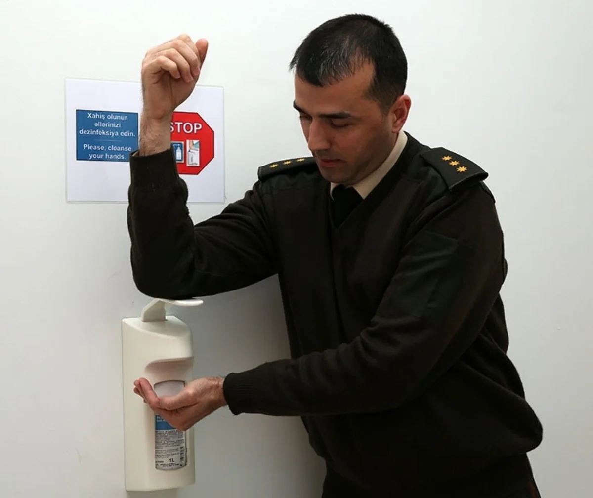 В Азербайджанской армии принимаются превентивные меры в связи с коронавирусом - ВИДЕО