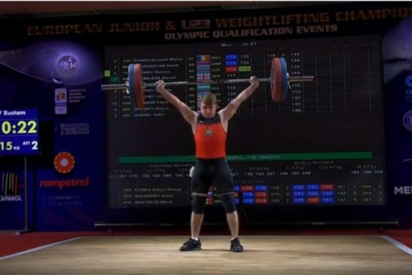 Azərbaycan ağırlıqqaldıranı yeniyetmələr arasında Avropa rekordu müəyyənləşdirib