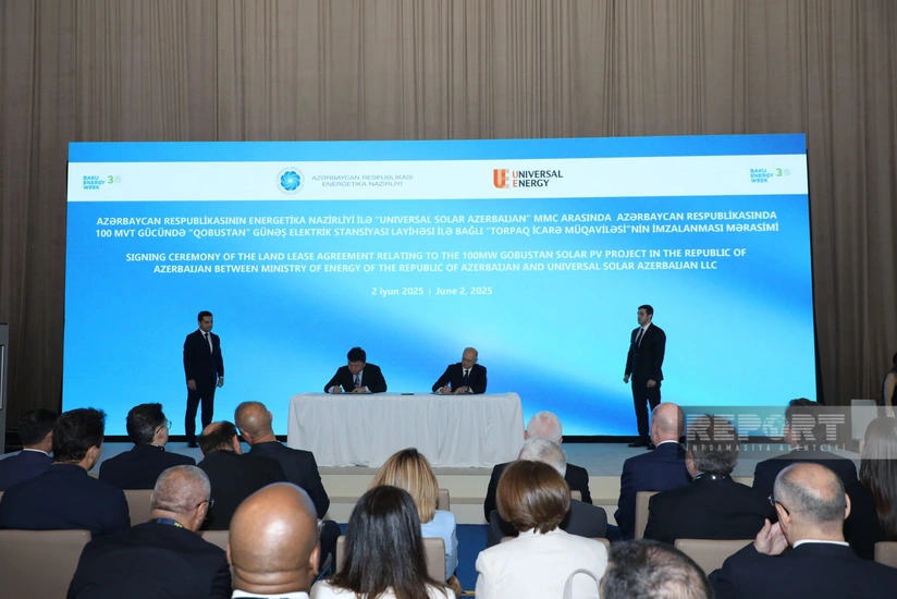 Bakı Enerji Həftəsində “yaşıl enerji” üzrə əməkdaşlıq sənədləri imzalanıb