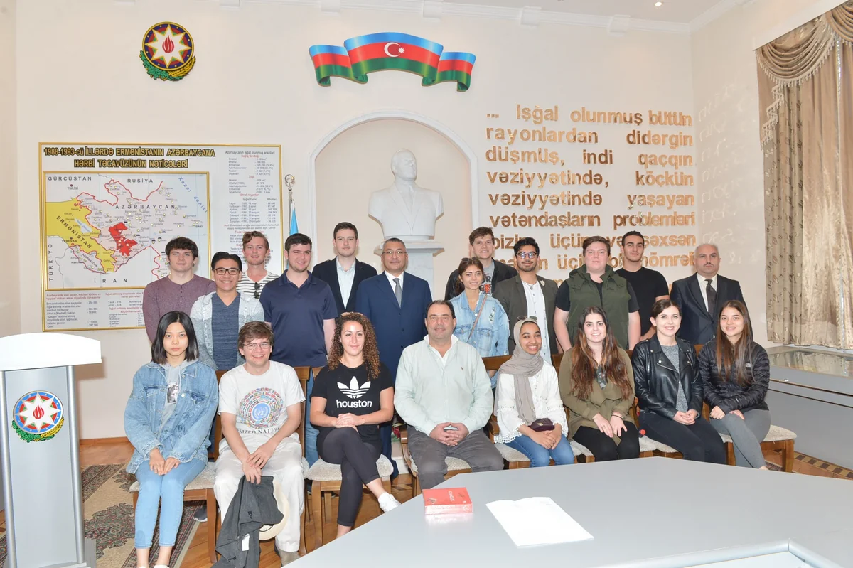 İsveçrəli tələbələrə Dağlıq Qarabağ münaqişəsi barədə məlumat verilib