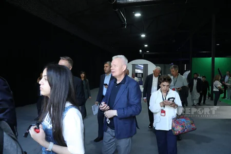 Foreign diplomats visit film studio in Lachin