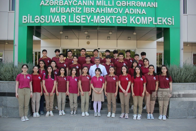 Milli Qəhrəmanın adını daşıyan məktəbin 34 məzunu 13 illik ənənəyə sadiq qalıb