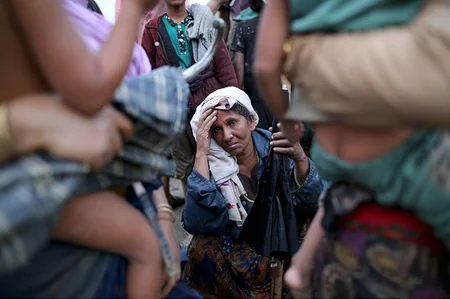 Myanmanı zorakılıqlarla əlaqədar tərk edən müsəlmanların sayı 90 minə çatıb