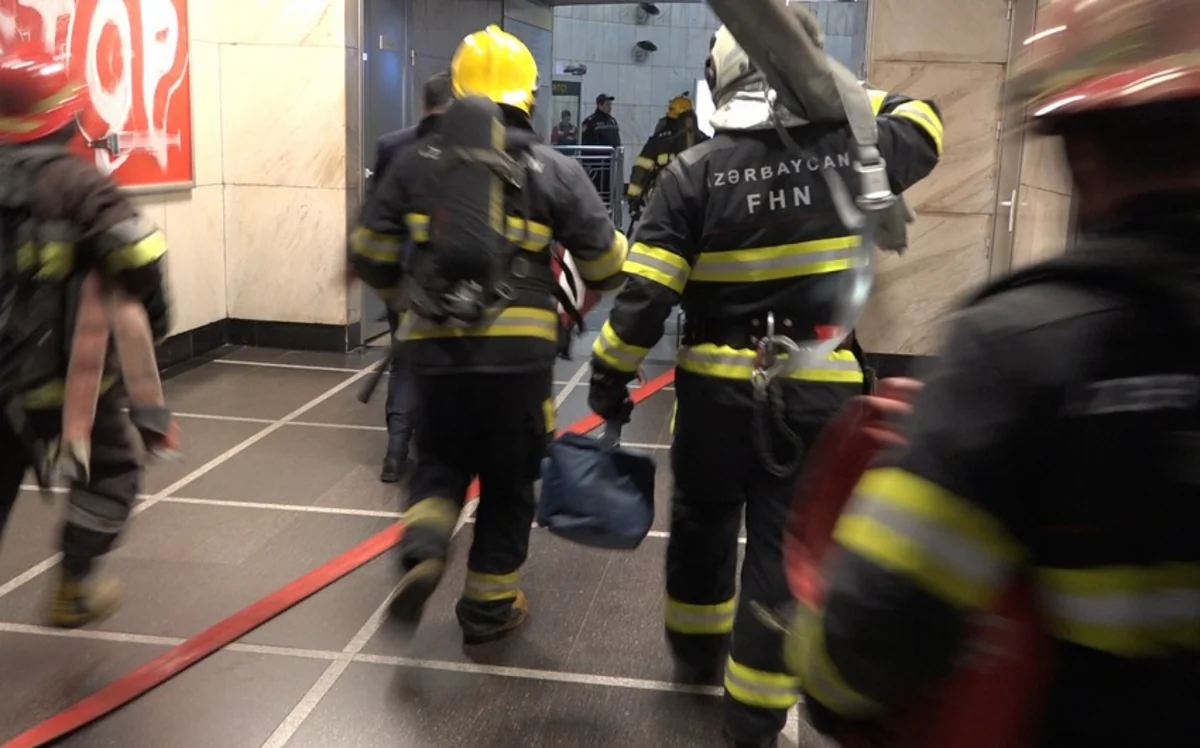Fövqəladə hadisələrlə bağlı metroda təlim keçiriləcək