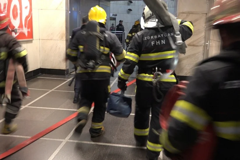 Fövqəladə hadisələrlə bağlı metroda təlim keçiriləcək