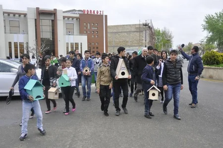 Təbiəti görmək istədiyimiz kimi qoruyaq! adlı ekoloji marafon keçirilib
