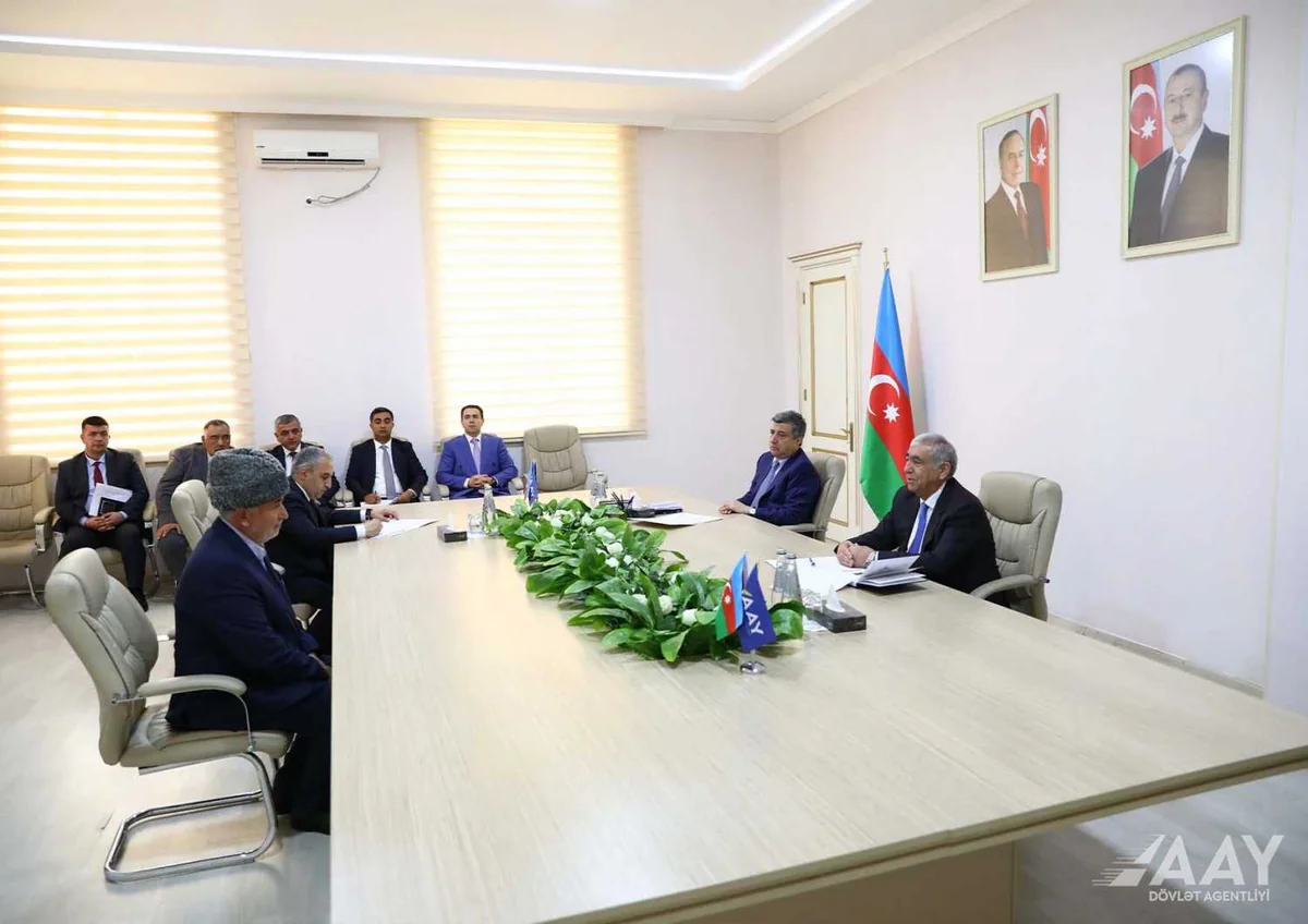 Saleh Məmmədov Ağdamda vətəndaşları qəbul edib