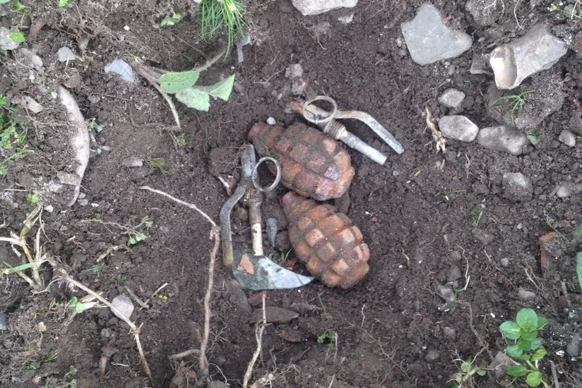 İsmayıllıda iki əl qumbarası və iki UZRQM partladıcısı aşkar olunub