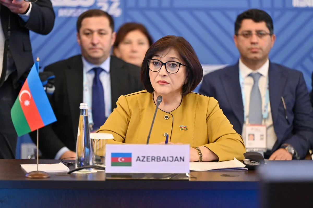 Sahibə Qafarova: Parlamentlər əməkdaşlığı təşviq etməli, körpülər salmalı və münaqişələrə qarşı mübarizə aparmalıdır