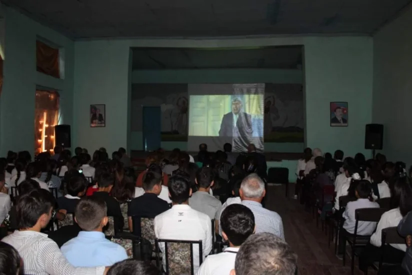 Sabirabadda Milli qəhrəmanlara həsr olunan filmlər nümayiş edilib