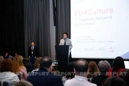Cultural development strategies of three cities of Azerbaijan presented in Tbilisi