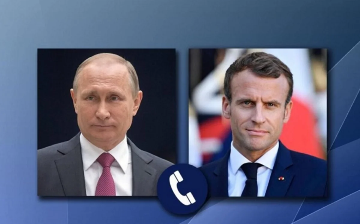 Makron Putin və Zelenski ilə telefonla danışıb