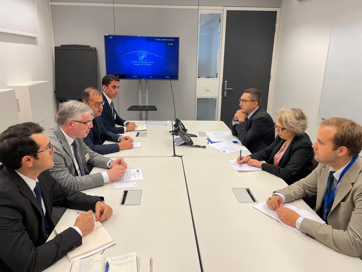 NATO deputy assistant secretary general for operations informed about landmine threat in Azerbaijan
