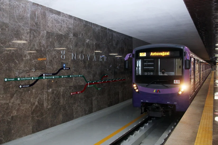 Bakı metrosunun yeni tikilən iki stansiyasında son vəziyyət açıqlanıb