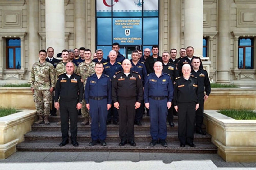 Azerbaijani, Turkish Naval Forces reps hold meeting