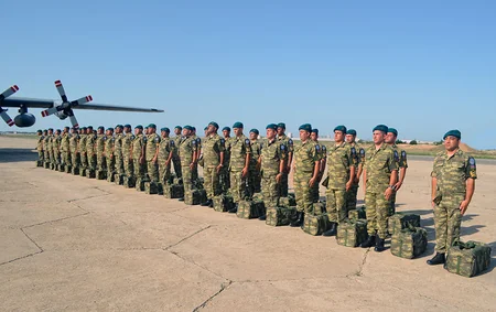Azərbaycan sülhməramlılarının bir qrupu Əfqanıstana yola salınıb