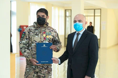 Şəhid ailələri və müharibə əlillərinə daha 50 mənzil verilib
