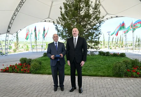 Prezident Ağdamın Kəngərli kəndinin birinci mərhələsinin açılışında iştirak edib - YENİLƏNİB