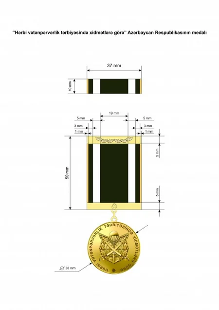 Azərbaycanda yeni medal təsis edilib - FOTO