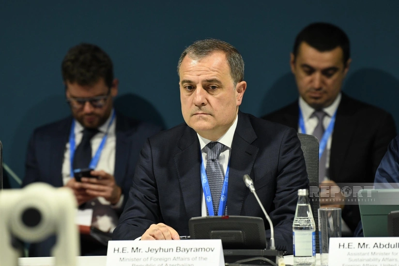 Ceyhun Bayramov: Münaqişələrin kənar təsirləri qlobal iqlim problemlərini daha da dərinləşdirir