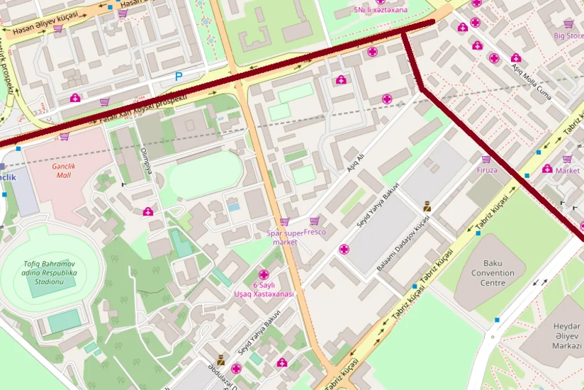 Bakının 2 küçəsində və 1 prospektində hərəkət qismən məhdudlaşdırılır