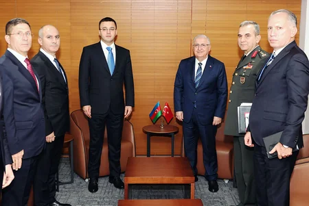 Leadership of Azerbaijan Ministry of Defense attends opening ceremony of SAHA EXPO 2024