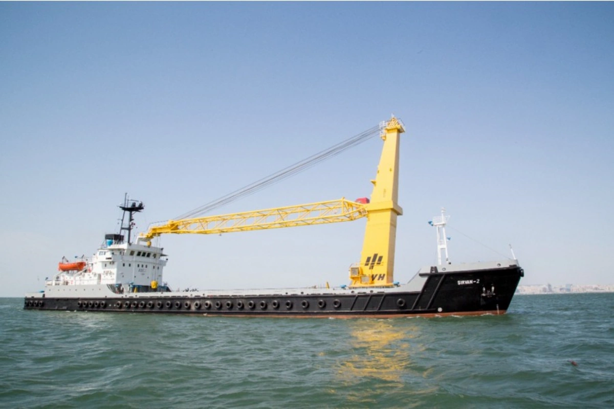 Overhaul of Azerbaijan's Shirvan 2 crane ship completed