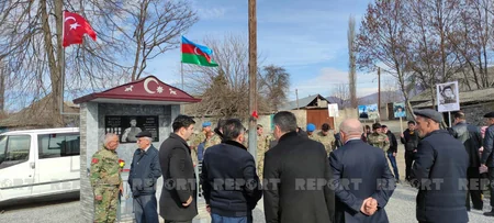 Şəkidə şəhid bulağının açılışı olub
