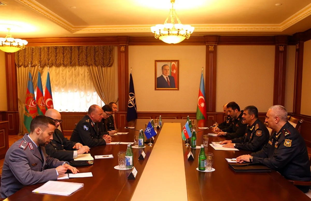 Zakir Hasanov meets with Director General of NATO’s International Military Staff