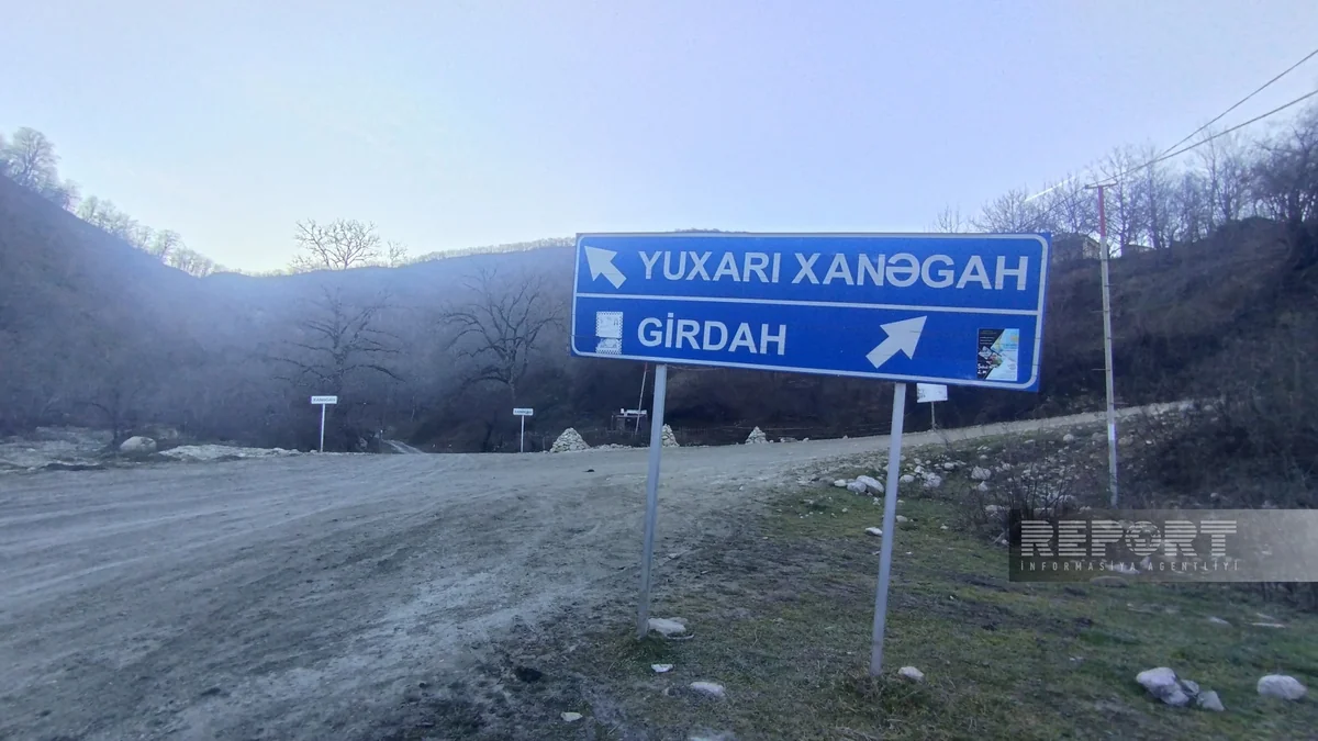 Qubanın turistik əhəmiyyətli kənd yolunda çökmələr yaranıb, AAYDA-dan tədbir görüləcəyi bildirilib