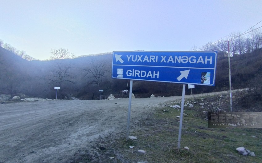 Qubanın turistik əhəmiyyətli kənd yolunda çökmələr yaranıb, AAYDA-dan tədbir görüləcəyi bildirilib