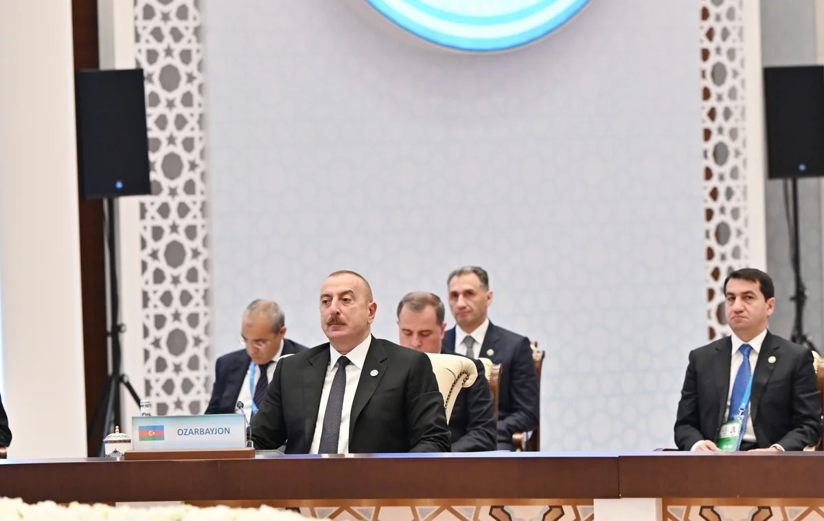 Ilham Aliyev highly appreciates Baghdad Amreyev's activity as OTS Secretary General