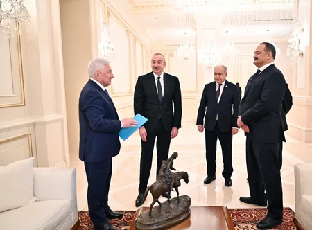 Prezident İlham Əliyev Dağıstanın rəhbərini qəbul edib - YENİLƏNİB