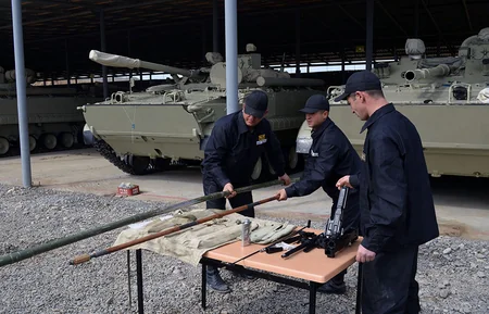 Личный состав и военная техника, привлеченные к учениям возвращены в пункты постоянной дислокации - ВИДЕО