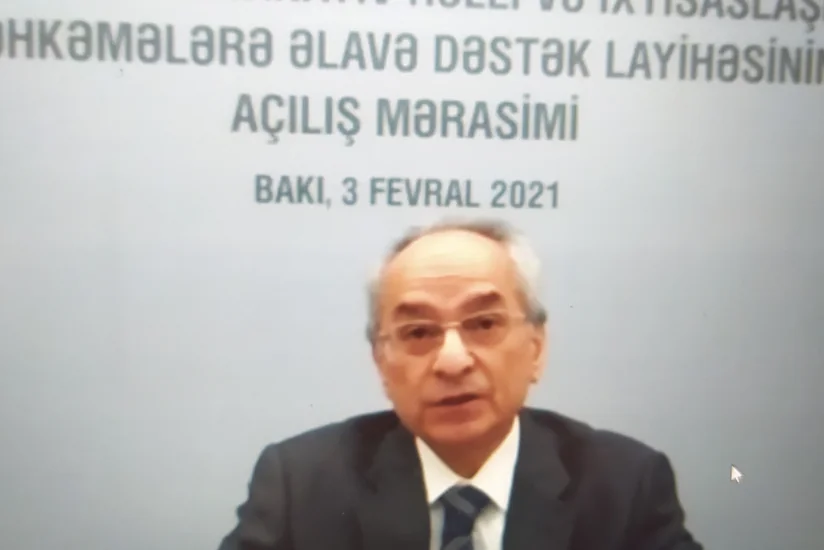 Avropa İttifaqı və Ədliyyə Nazirliyinin birgə layihəsinin təqdimatı keçirilib