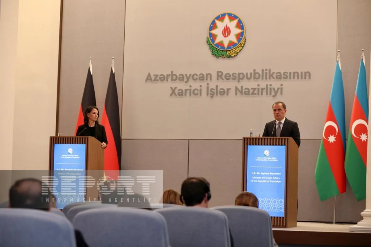 FM: Meeting with Azerbaijani IDPs would make Baerbock more informed