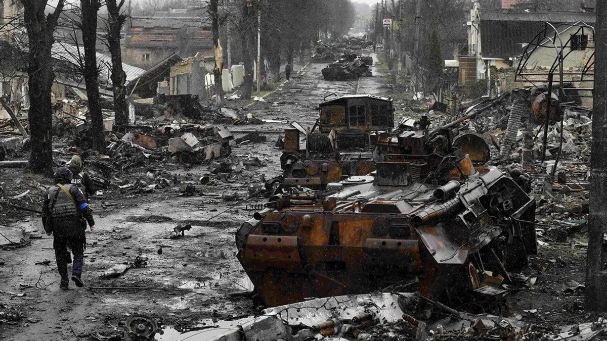 KİV: Ukrayna Ordusu Rusiyanın taborunu məhv edib, 500-dən çox hərbçi ölüb