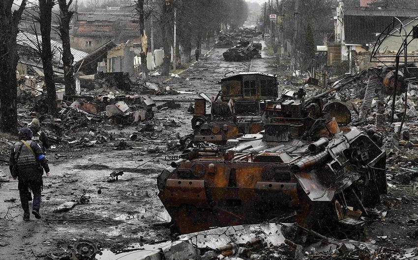 KİV: Ukrayna Ordusu Rusiyanın taborunu məhv edib, 500-dən çox hərbçi ölüb