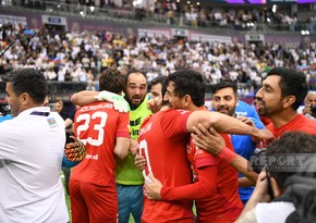 Azərbaycanın minifutbol millisi Bakıda keçirilən dünya çempionatında finala yüksəlib