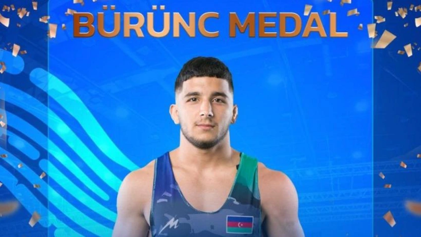 Azərbaycan güləşçisi dünya çempionatında bürünc medal qazanıb