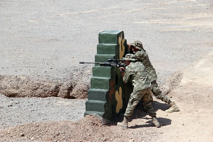 Azerbaijani snipers successfully participate in international contest