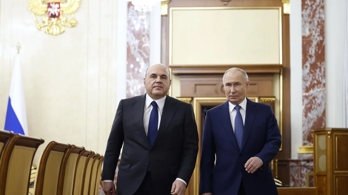 Putin Dövlət Dumasında baş nazir namizədliyinə baxılmazdan əvvəl Mişustinlə görüşüb
