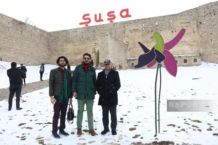 Participants of int'l Islamophobia conference visit Shusha fortress