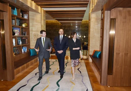 ​Prezident İlham Əliyev “İnturist” hotelinin açılışında iştirak edib
