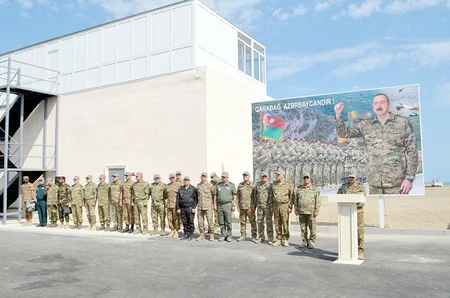 Azərbaycan, Türkiyə və Pakistan generalları “Üç qardaş - 2021” təlimini izləyib