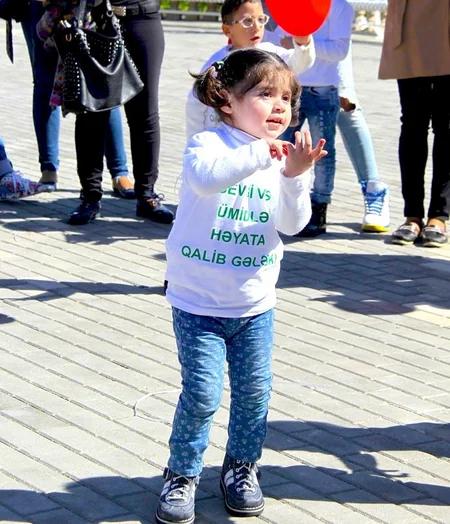 Bakıda Dünya Serebral İflic Gününə həsr olunmuş aksiya keçirilib