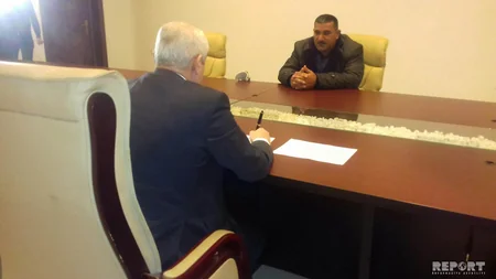 Arzu Rəhimov Göyçayda vətəndaşları qəbul edib