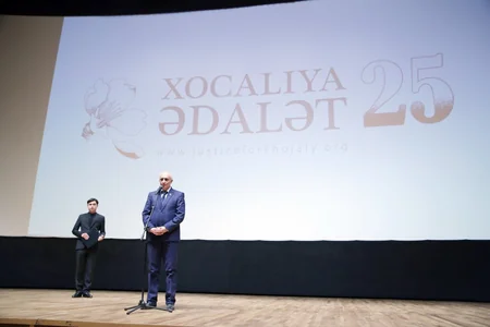 Xocalı soyqırımının 25 illiyi ilə bağlı “Sonsuz dəhliz” filminin nümayişi olub